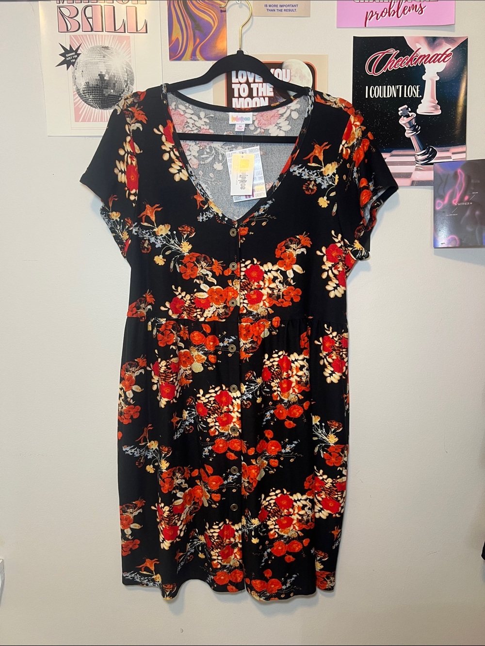 LuLaRoe Heidi Babydoll dress